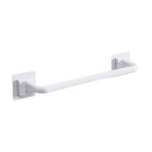 Serviettes De Cuisine Et De Salle De Bain Murales Sans Perforation, Chiffons, Porte-Couvercles, Barres à Serviettes, Porte-Serviettes De Bain, Blanc,