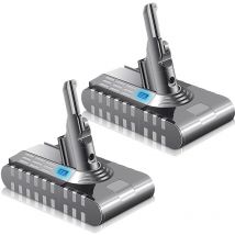 Powerwings - 2 Pi ̈ ̈ces V8 Batterie pour Dyson Batterie Dyson 21,6V 4000mAh Dyson V8 Vacuum Cleaner 21.6 v V8 Battery pour Dyson V8 Absolute / V8