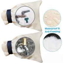 2 Pièce Cover de Robinet extérieur Hiver Robinet réutilisable Couvre Housse pour Robinet Exterieur