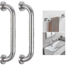 2 Piece Elderly Tub Handle Wall Grab Bars
