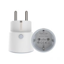 2-Piece Smart Plug, Smart Home Wi-Fi Socket, Mobile Remote Plug, Power Monitoring, 10A Socket, No Hub Required, Works with Amazon Alexa and Google