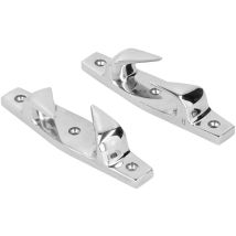 Jeffergarden 2 pièces 6 pouces taquets d'amarrage d'ancrage gauche et droite creux chaumard en acier inoxydable accessoires de bateau marin