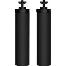 Treetalk - 2 Pièces BB9-2 Filtre à eau Compatible avec les Eléments de Nettoyage Berkeyy, Cartouche D'éléments Noirs, Filtre à eau Premium Compatible