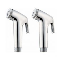 2 Pièces Bidet Spray, Douchette Wc Pulvérisateur De Toilette En Spray Pour Le Nettoyage Des Toilettes, Bain Pour Animaux De Compagnie, Hygiène