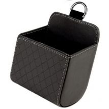 2 Pièces Boîte de Rangement de Voiture, Poche Organisateur de Sortie d'Aération, Pochette de Rangement Voiture pour Clé, Argent de Poche, Téléphone