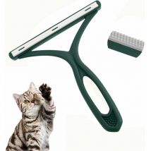 Famille - Brosse Anti Poils Animaux Chat Chien, Brosse Ramasse Enlève Poils Portable Réutilisable Autonettoyant Brosse Tapis Pet Hair Remover