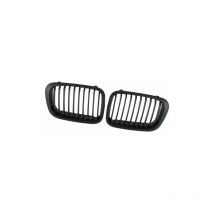 2 Pieces Calandre Noir Mat Pour Bmw E46 Serie 3 4 Portes 1998-2001