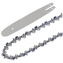 2 Pièces Chaînes De Tronçonneuse 4 Pouces 1/4 Pouces Compatibles Mini Tronçonneuses électriques Sans Fil 4 Pouces 28 maillons d'entraînement 10cm