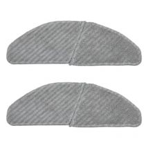 2 PièCes Chiffon de Vadrouille pour S8 + Robot Aspirateur Accessoires PièCes de Rechange de Rechange Chiffons de Nettoyage