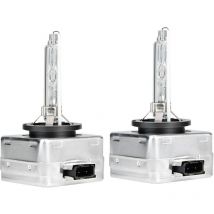 2 pièces D1S 6000K 35W phare avant de voiture ampoules de remplacement de lampe au xénon,TRIMEC