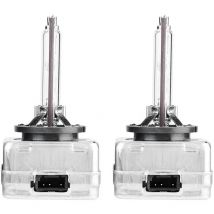 Largeight - 2 pièces D1S 6000K 35W voiture lampe au xénon phares ampoules de rechange
