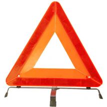 Aafgvc - 2 pièces de grands trépieds pliants pour véhicules, panneaux d'avertissement de stationnement réfléchissants en triangle de sécurité des