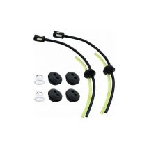 2 Ensembles Universel Filtre à Essence Joint Passe durite dans Durites d'essence de tondeuses Durite d'essence Réservoir Filtre à Carburant Durite