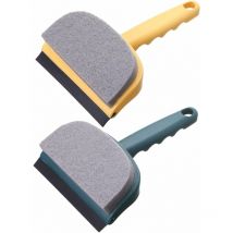2 Pièces Essuie-Glace Nettoyant Pour Le Bain Nettoyants Pour Sols Ménagers Éponge De Nettoyage De Vitres Double Face Nettoyant Pour Vitres Nettoyant