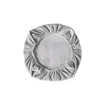 2 pièces Housses de chaise élastiques en spandex - Lavables - Pour chaises de bureau, salle à manger, bar, décoration de fête de mariage (argent)