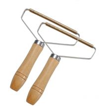 2 pièces manuel cachemire manteau et pull épilation boule brosse manche en bois épilateur ménage animal collant épilateur