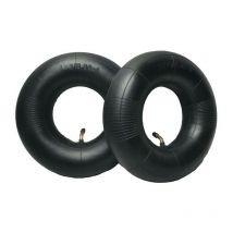 2 pièces pneus tubulaires série 4.10/3.50-4 pouces pour diable, chariot, charrette à bras, chariot de jardin, tondeuse à gazon, tube de remplacement