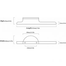 2 Pièces Poignee de Meuble Cuisine Entraxe 64mm Poignée Meuble Dorée Poignée Cuisine Poignée Meuble Cuisine Poignee Porte Cuisine Poignée Tiroir