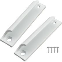 2 Pièces Poignée de Porte - Poignée de Porte Coulissante en Alliage D'aluminium - Poignee de Porte Exterieur avec Vis pour Portes Fenêtres Tiroirs