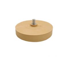 Rnemitery - 2 Pièces Roue de Gomme en Caoutchouc, Gomme Carrosserie Diamètre 88 mm, Gomme enlève Autocollants, Gomme pour Perceuse, Décalque Gomme