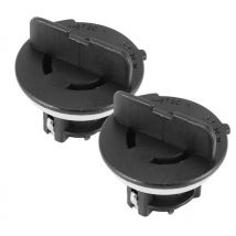2pcs Support d'ampoule de voiture Indicateur porte-ampoules remplacement compatible avec Peugeot 207 307 607 807(621546 )