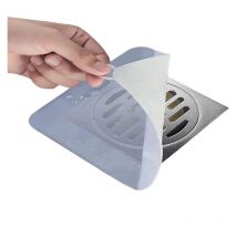 Cyslmuk - 2 pièces Tapis anti-odeur en silicone pour drain de sol 15x15cm, bouchon de vidange en silicone, joint de cuisine, désodorisant d'égout,