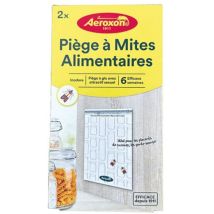 Aeroxon - Boite 2 Pièges Collants À Mites Alimentaires