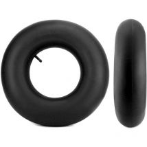 Missdong - 2 piezas 4.80/4.00-8 neumáticos tubulares, cámaras de repuesto, válvula recta, para cortadoras de césped, carretillas manuales