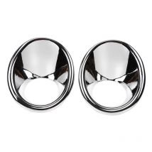 Suzuki - 2 piezas de moldura para cubierta de lámpara de luz antiniebla delantera de coche para Vitara 16-18