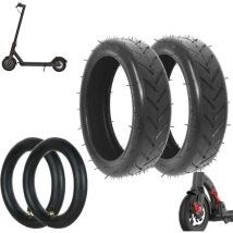 Ecovelo - 2 Pneumatici 8 x 2 (50/75-6.1) copertoni + camere v.a. x Ruote Monopattino Elettrico E-Scooter Gomma 8,5