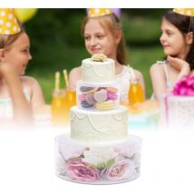 Senderpick - 2 Présentoir en acrylique pour gâteaux Mariage Anniversaire Fête Présentoir pour gâteaux Déco