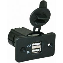 2 prises usb encastrables Haba