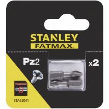 2 puntas de Torsion 25mm Pz2 STY-STA62041-XJ