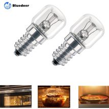 2 Pygmy-Glühbirnen E14 25W Schraube für Mikrowelle/Ofen 300°C – Bluedeer