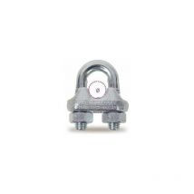 Mors - 2 pezzi etto a cavallotto zincato filetto 10 mm ø interno 3/8' etti