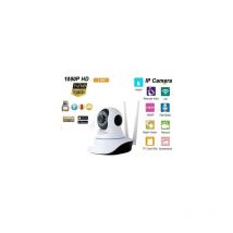 Shopping In Rete - 2 pz. telecamera ip cam hd 1080P camera wireless led 2 antenne 2MP megapixel