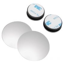 2 Retroviseurs Angle Mort Diametre 50mm Multicouleur