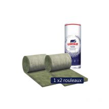 Un paquet de 2 rouleaux laine de verre URSA Façade 32 R - Ep. 101mm - 6,48m² - R 3.15
