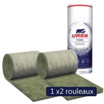 Un paquet de 2 rouleaux laine de verre URSA Façade 32 R - Ep. 141mm - 4,20m² - R 4.40
