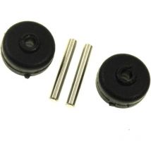 Hobbytech - 2 Roulettes SS2230002458 Compatible Aspirateur Balai Rowen x-force flex 8.60 RH9611WO / RH9690WO