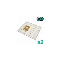 Atepac - 2 sacs polyester pour Général d'aspiration excel, GA130, GA200, GA300 et GA600 Nature, Générale d'Aspiration 31052049