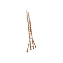 Echelle Direct - Scala isolante in legno a sfilo - Lunghezza posizione scala semplice : 7.75m - Lunghezza posizione scala doppia : 4.50m - BCC2-450