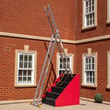Trade Master Pro - 11-Rung 2 Section Stair Combination Ladder