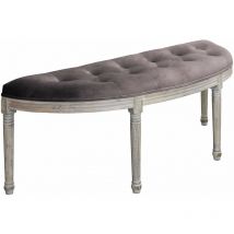 Homeness - 2 -seerer Bank Innenraum Wohnzimmer Mit Holzkonstruktion Und Weicher Winterweichsitz - Saddlebrown - Saddlebrown
