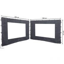 Quick-star - Ersatzdach 125x204 cm Sonnendach Spielturm Blau pe Dach Plane