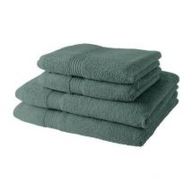 2 Serviettes de bain Today 50x90 + 2 Draps de bain 70x130 cm 100% Coton - Celadon