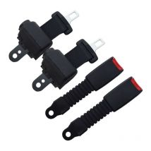 2 Set Universel 3 points réglable ceinture de sécurité véhicule Auto Voiture Van