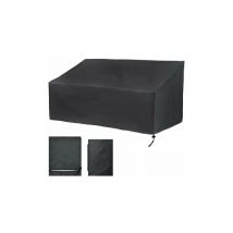 2-Sitzer-Gartenbank-Abdeckung, Terrassenbank-Abdeckung für den Außenbereich, staubdicht, UV-beständig, wasserdicht, winddicht, Oxford-Stoff,