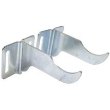 2 soportes cal. radiador aluminio mural lat klimatech sth