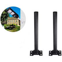 2PZ Staffe palo Staffa per lampione stradale 48cm 48mm diametro supporto faro